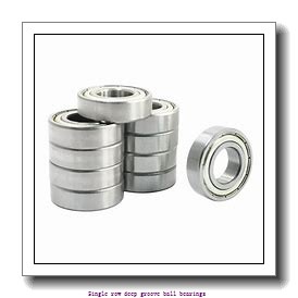 20 mm x 47 mm x 14 mm ZKL 6204 Single row deep groove ball bearings