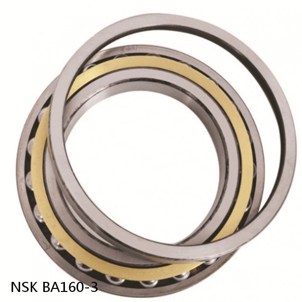 BA160-3 NSK Angular contact ball bearing