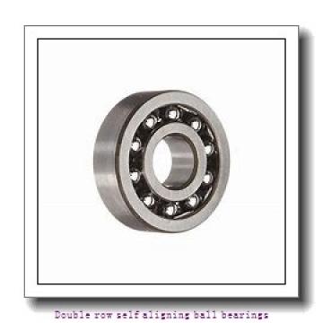 55 mm x 100 mm x 25 mm  ZKL 2211 Double row self-aligning ball bearings