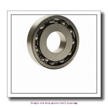 105 mm x 225 mm x 49 mm  ZKL 6321 Single row deep groove ball bearings