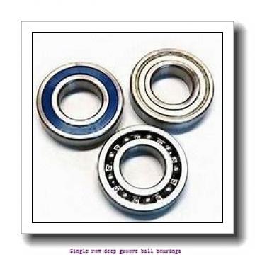 12 mm x 28 mm x 8 mm  ZKL 6001 Single row deep groove ball bearings