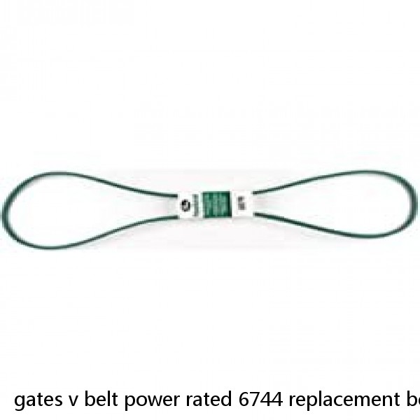 gates v belt power rated 6744 replacement belt 44 inch x 3/8  aftermarket 3L440K