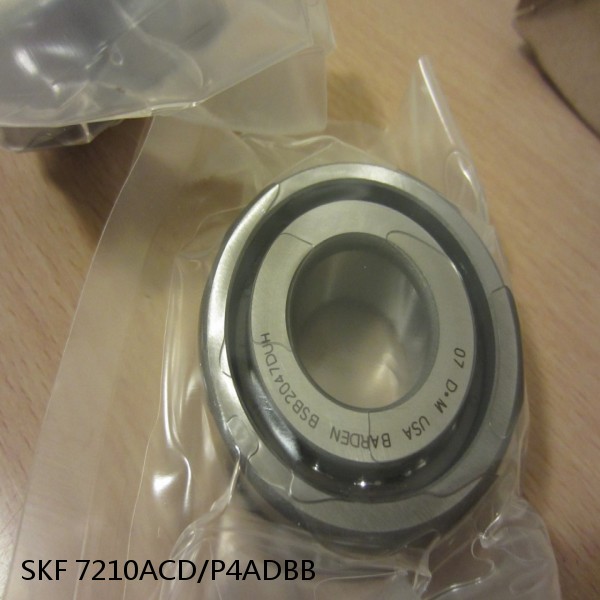 7210ACD/P4ADBB SKF Super Precision,Super Precision Bearings,Super Precision Angular Contact,7200 Series,25 Degree Contact Angle