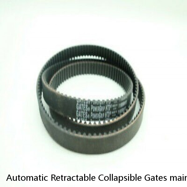 Automatic Retractable Collapsible Gates main gate with Safety Sensor
