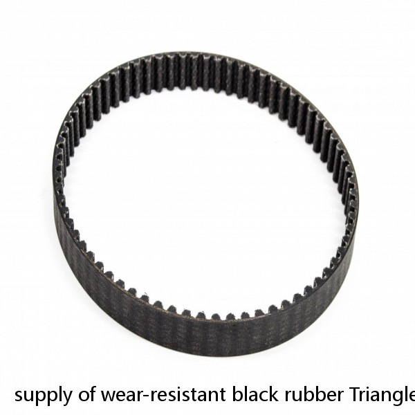 supply of wear-resistant black rubber Triangle belt Gates V belts